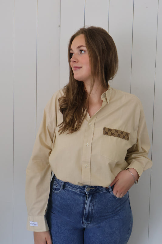 No.316 - Reworked Gucci blouse [XL]