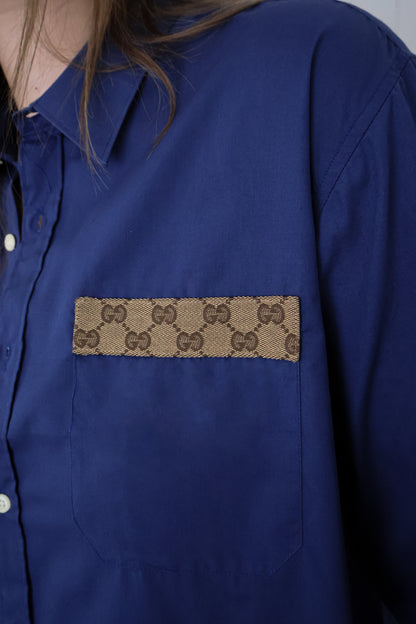 No.320 - Reworked Guci blouse [XL]