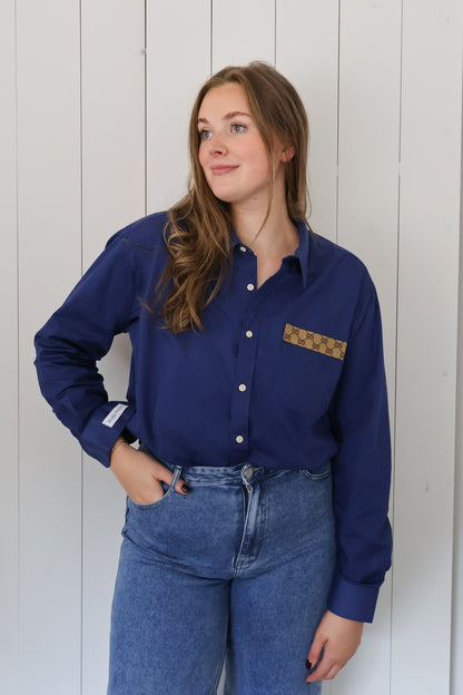 No.320 - Reworked Guci blouse [XL]