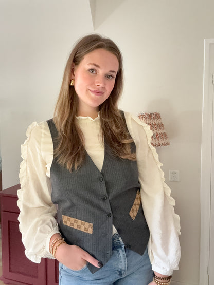 No.338 - reworked Gucci gilet [L]