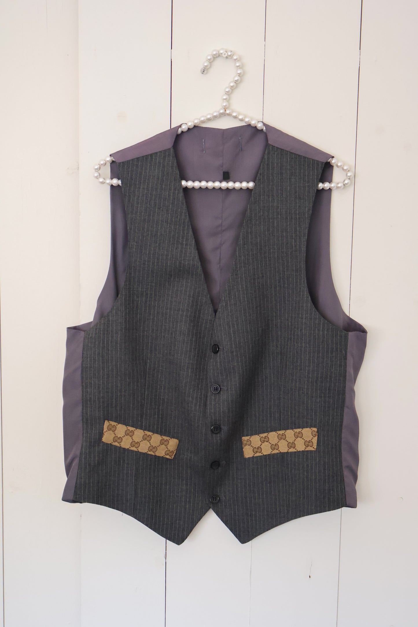 No.338 - reworked Gucci gilet [L]