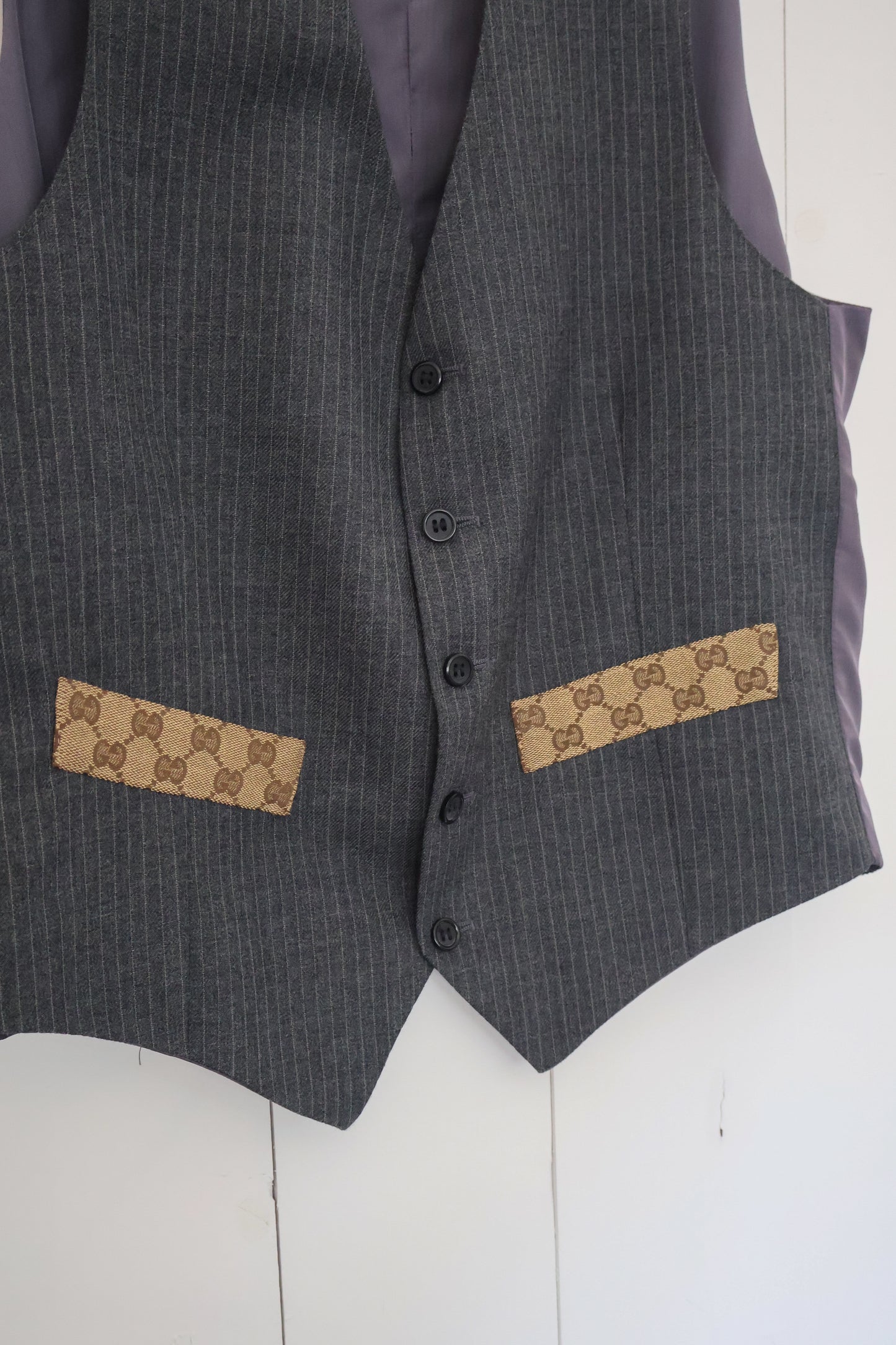 No.338 - reworked Gucci gilet [L]