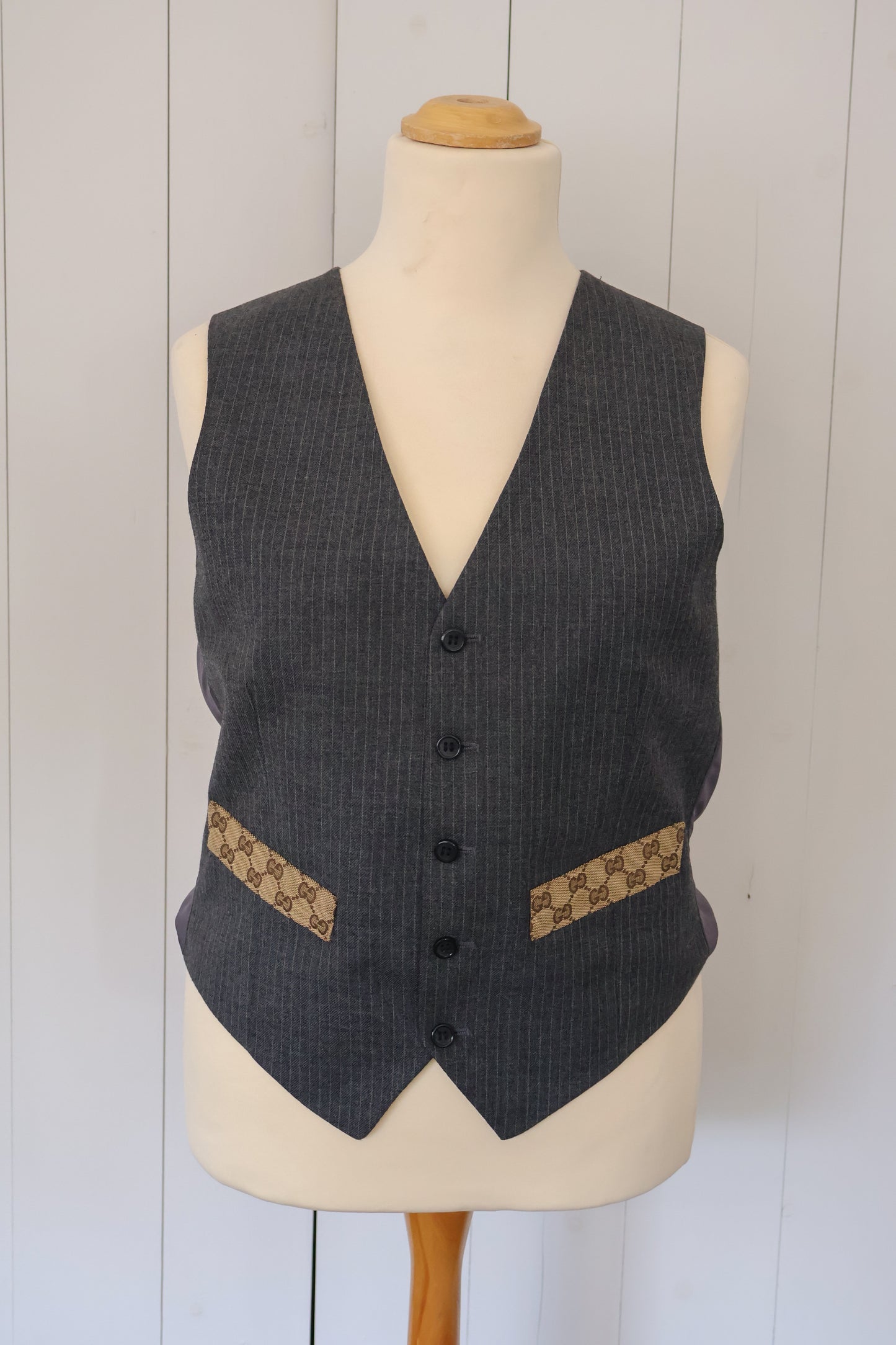 No.338 - reworked Gucci gilet [L]