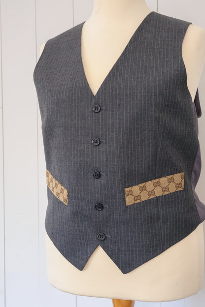 No.338 - reworked Gucci gilet [L]