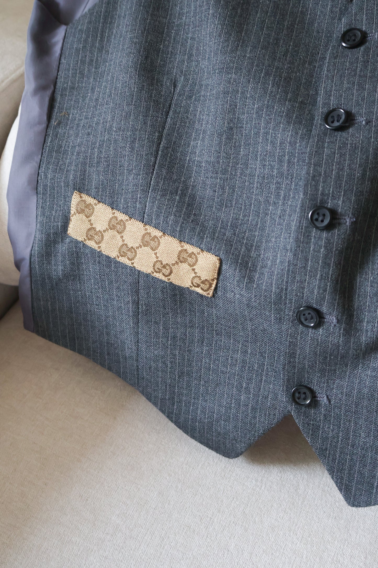 No.338 - reworked Gucci gilet [L]