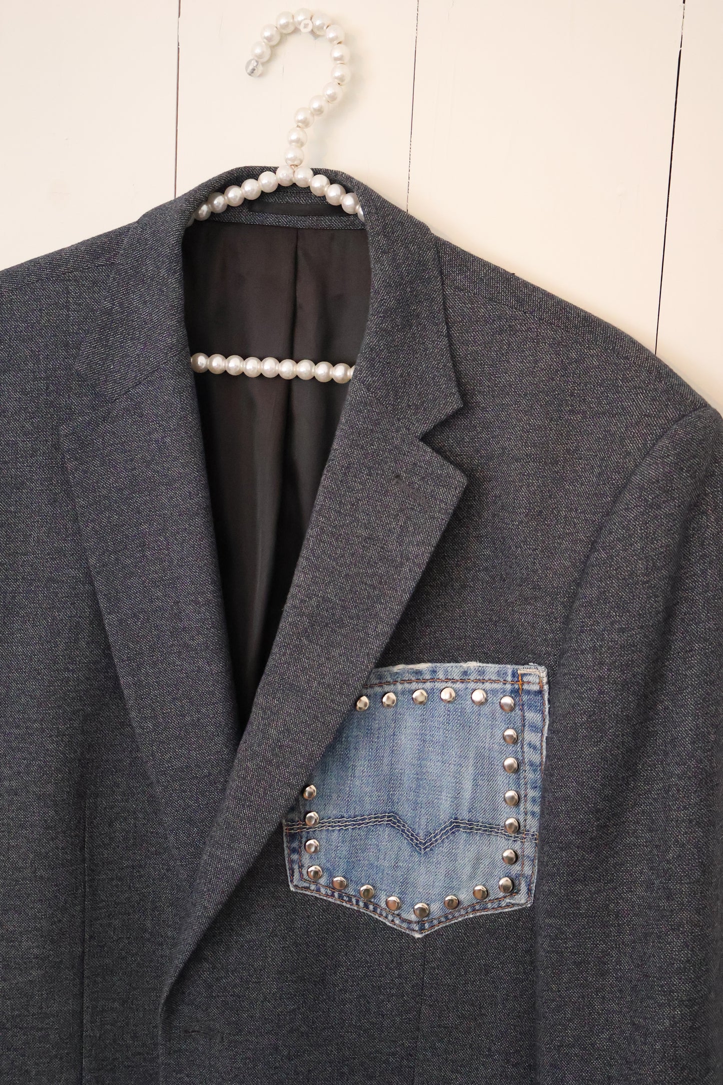 No.353 - Denim blazer [XL]