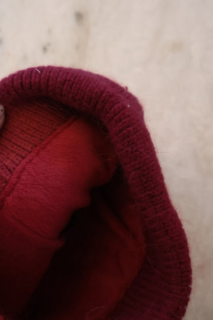 Beanie - burgundy