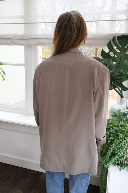 No.325 - Suede studded blazer [XXL]