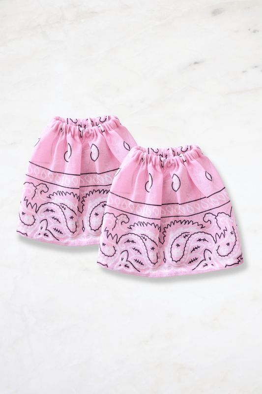 Bandana sleeves - roze